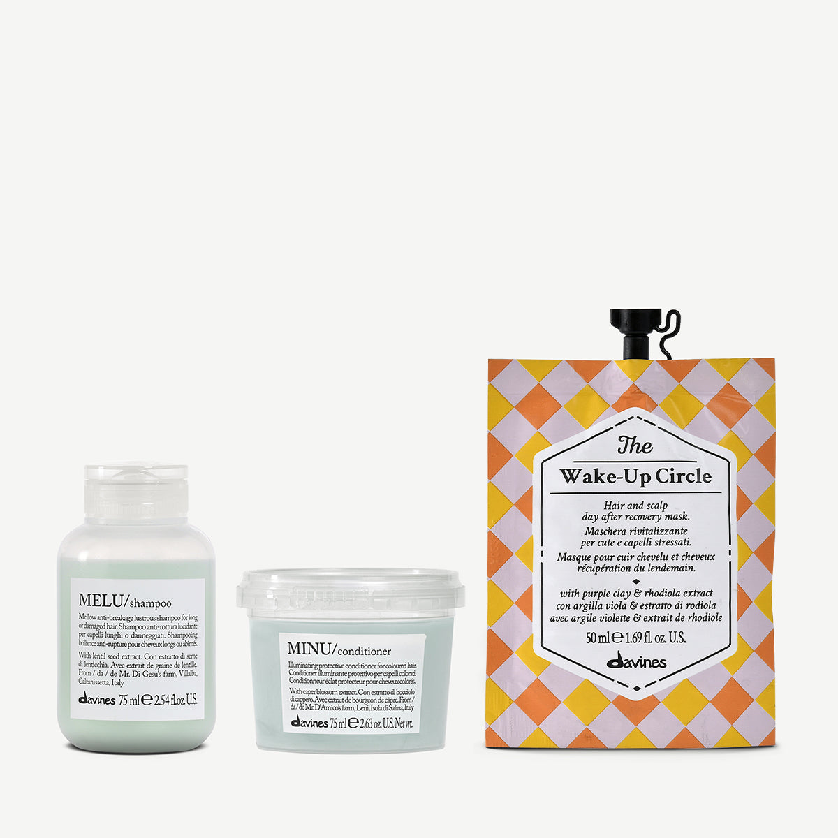 Colored Hair Travel Set